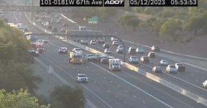 Loop 101 reopens after deadly crash near 67th Avenue in Glendale