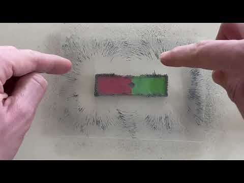 Magnetfeld eines Stabmagneten