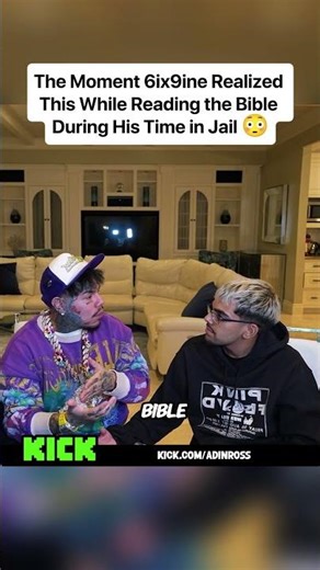 The Moment 6ix9ine Realized This While Reading the Bible During His Time in Jail