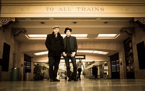 Check out Billy Bragg and Joe Henry's cover of 'The L&N Don't Stop Here Anymore' by Johnny Cash