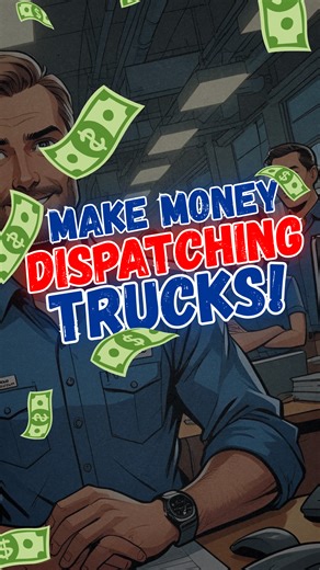 Make 6 Figures by Dispatching Trucks! Without Owning a Single Rig . . Truck drivers already understand lanes, rates, and what keeps wheels moving, which is why they make the strongest dispatchers. Dispatch just a few trucks at a fair percentage and the numbers add up fast — no fuel bills, no breakdowns, no equipment risk. . The real money is in reliability, strategy, and trust. When drivers know you can keep them moving with solid freight, they stay — and they bring others with them. . #trucking