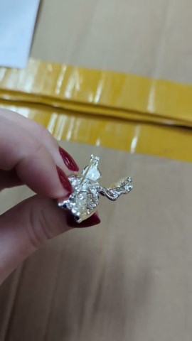 Blue Iris February Birth Flower Brooch, 14k Gold Plated - Etsy