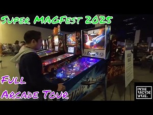 MAGFest Arcade 2025 Full Tour | Indie Arcade Wave
