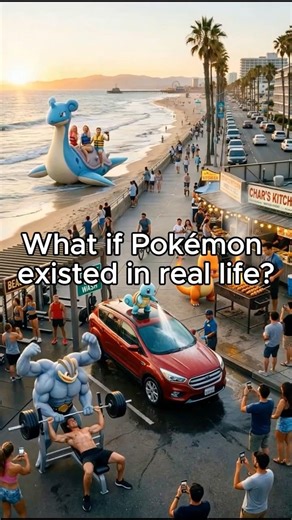 Pokemon in Real Life is CRAZY 🤯 #aivideo #aianimation