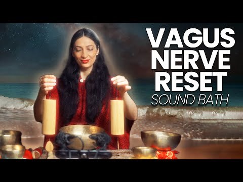 Vagus Nerve Reset | Healing Frequency | Sound Bath (Meditation)