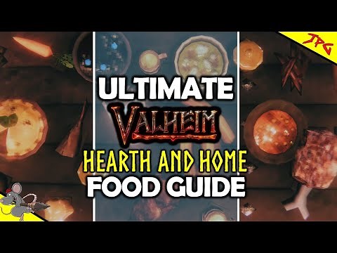 BEST FOOD IN VALHEIM - All Hearth And Home Recipies/Cauldron Upgrades Explained