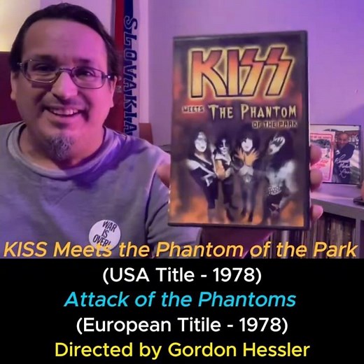 KISS Meets THE PHANTOM of THE PARK #kiss #cultclassic #1978