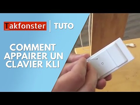 Comment appairer un clavier KLI à un volet roulant SSL Velux ?
