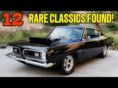 12 UNBELIEVABLE CLASSIC CAR FINDS!