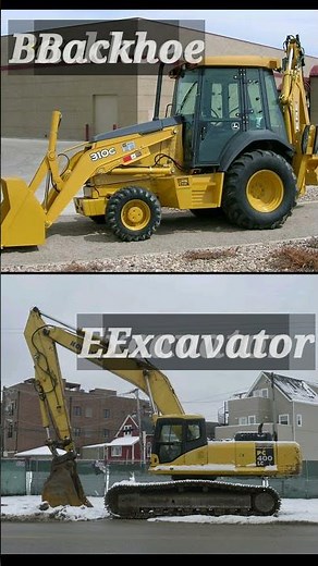 Perbedaan Backhoe dengan Excavator | Jenis-Jenis Alat Berat
