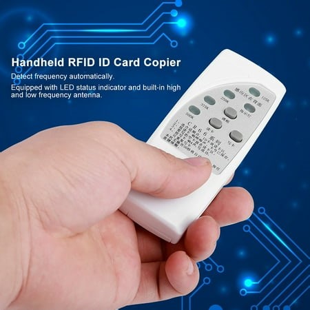 Handheld  ID Card Copier, Full, Frequency Duplicator for Access, Parking, Elevator Cards, With Voice Broadcast and LED Indicator - Walmart.ca