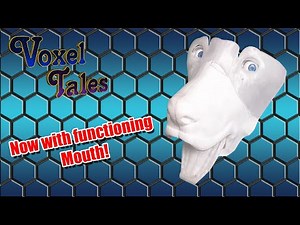 Working Jaw Mechanism!- Voxel Tales Puppet Build Episode 3