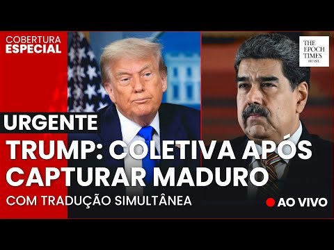 🔴 AGORA: Trump fala à imprensa após captura de Maduro | Tradução simultânea | Cobertura especial
