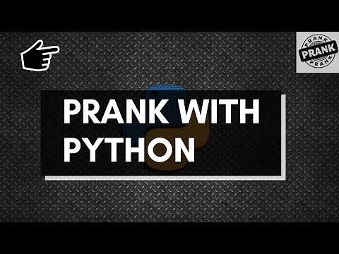 Prank Your Friends with Simple Python script || Prank program