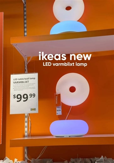 Exploring IKEA's New LED VARMBLIXT Donut Lamp