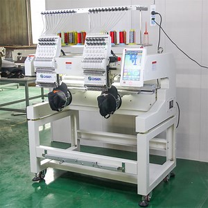 [Hot Item] Professional Commercial 12 15 Needle 2 Head Computer Embroidery Machine Price