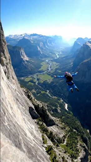 Extreme BASE Jumping & Wingsuit Flying | The Ultimate Adrenaline Rush(89)#skydiving #lifeisbutadream