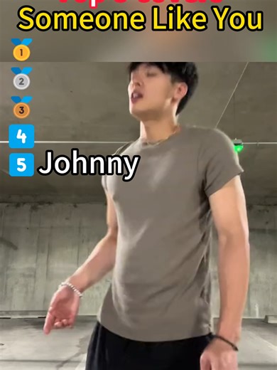 Top 5 cover Adele - Someone Like You!! Who sings the best ? #top5 #song #singing #ranking #cover @johnnnyhuynh @frinnor @wennelyq @nicolinabozzo