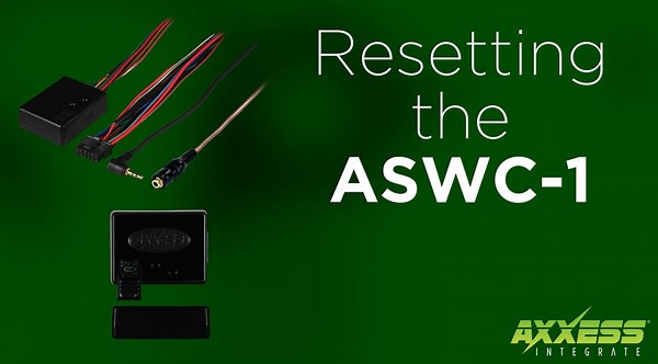 Watch Axxess ASWC-1 Tech Tip - Resetting the ASWC-1 on Amazon Live