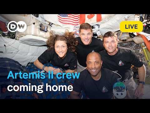 Live coverage: Artemis II Returns to Earth – Splashdown Approaching | DW News