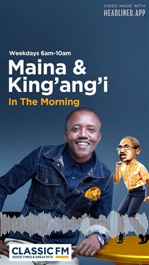 33K views · 1K reactions | If a cow with a bell around it's neck can go missing, what of a man with a ring that does not even make noise?  #MainaAndKingangi #ClassicKasheshe | Classic 105 Kenya | Facebook