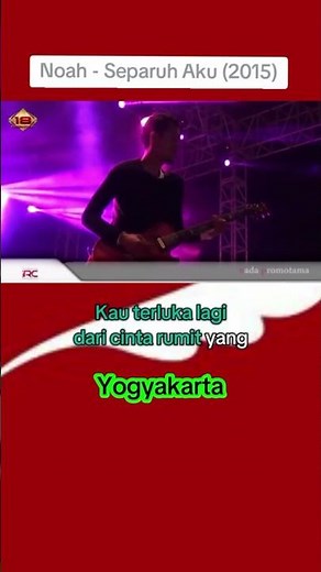 Noah - Separuh Aku 1 [Yogyakarta 2015] #noah #separuhaku
