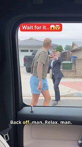 Runaway bride escapes crazy groom in strangers car! 😳 #wedding #bride #couple #funny | Jamie and Blake