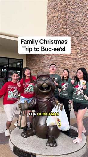 Family Christmas Tradition at Buc-ee’s