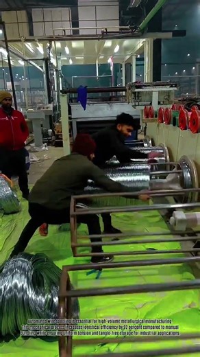 Streamline Industrial Wire Production with Precision Rolling and Spooling Systems