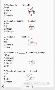 Prepositional place 1