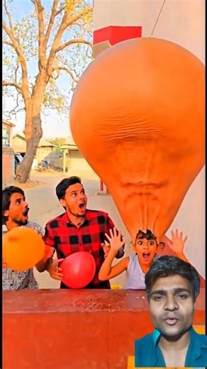 😜😝Don’t Blink! Balloon Phata Aur Magic Ho Gaya #reelschallenge #shorts🥰 #balloon #viralvideo #aiedit