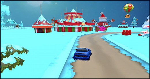 Santa Racer | Play the Game for Free on PacoGames