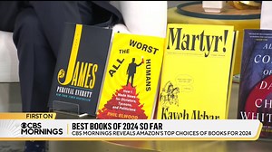 20K views · 94 reactions | What criteria does Amazon Books' editorial director Sarah Gelman and her team of editors use to create their best books lists? First on CBS Mornings, she shares how they chose some of their Best Books of the Year So Far. | CBS Mornings | Facebook