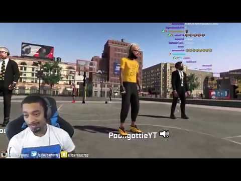 FlightReacts Couldn't Hold In His Rage Against Virgin No Life NBA 2K20 Park!