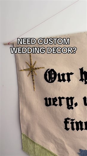 Custom Wedding Banners for Unique Celebrations