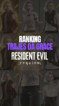 RANKING DAS SKINS DA GRACE 🔥 QUAL É A MAIS BRABA? (Resident Evil Requiem)