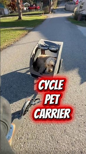 Like to ride? Animal or cargo style bike trailer. 85lbs on dog carrier & 160 on cargo trailer