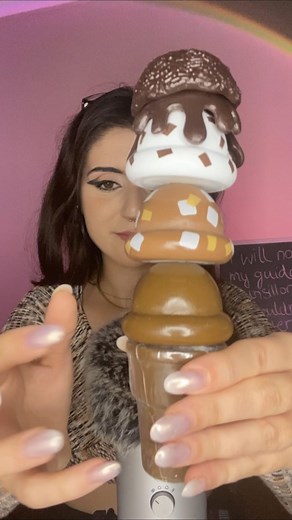 eda on Instagram: "ASMR Ice cream store roleplay 🍫chocolate edition🍫 #asmr #asmrsleep #roleplay"
