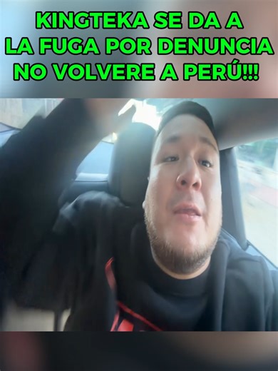Kingteka se da a la fuga por denuncia de la Fiscalía