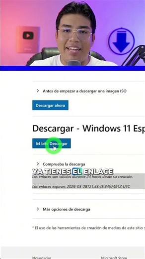 Descargar ISO de Windows 11 gratis. #windows11 #windows #windows10 #windowstips