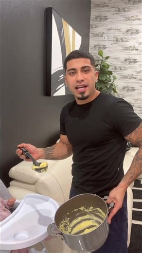 Mom catches dad feeding baby like this and gets mad #shorts