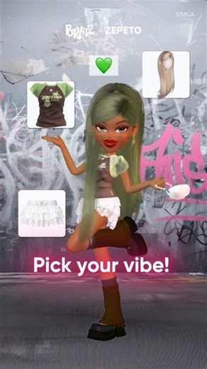 Pick your Vibe💅✨ Which look is your favorite? Comment your heart color!💚❤️🤎💙