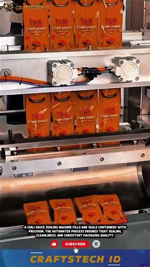 Automatic Product Sealing Machine | Fast & Strong Seal #machine #factoryproducts