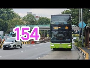 [SBST] SG6294S Euro 6 MAN ND323F A95 (3-Door) - Service 154