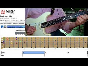 Free looping chord progression practice tracks in every key and styles.