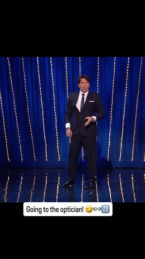 Michael McIntyre on Instagram: "Going to the optician! 🤣👓🔠 #michaelmcintyre #comedy #standupcomedy"