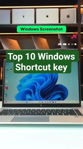Windows Shortcut Keys Everyone Should Know | Windows 11 & Windows 10 Tips #Shorts