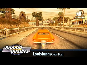 3dfx Voodoo 5 6000 AGP - Speed Busters: American Highways - Louisiana (Clear Day) [Gameplay]