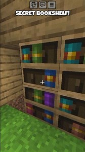 Secret Bookshelf! | #shorts #minecraft