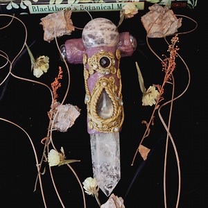 CHYSTAL WAND, Witch, Manifestation, Healing, Pagan - Etsy